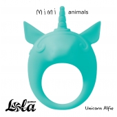 Зеленое эрекционное кольцо Unicorn Alfie - Lola Games - в Петрозаводске купить с доставкой