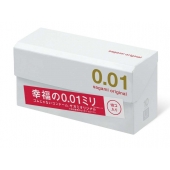 Супер тонкие презервативы Sagami Original 0.01 - 10 шт. - Sagami - купить с доставкой в Петрозаводске