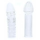 Комплект из 2 прозрачных насадок на пенис PENIS EXTENDER PACK - Dream Toys - в Петрозаводске купить с доставкой