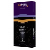 Разноцветные презервативы DOMINO Colour Beauty - 6 шт. - Domino - купить с доставкой в Петрозаводске