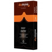 Презервативы с увеличенным количеством смазки DOMINO Easy Entry - 6 шт. - Domino - купить с доставкой в Петрозаводске