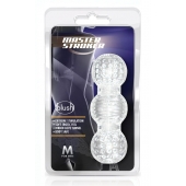 Прозрачный фигурный мастурбатор Master Stroker - Blush Novelties - в Петрозаводске купить с доставкой