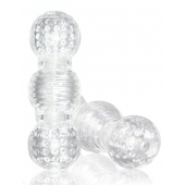 Прозрачный фигурный мастурбатор Master Stroker - Blush Novelties - в Петрозаводске купить с доставкой