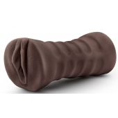 Коричневый мастурбатор-вагина Hot Chocolate Brianna - Blush Novelties - в Петрозаводске купить с доставкой
