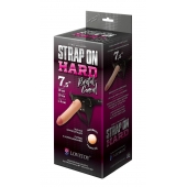 Пояс-трусики с насадкой Hard brutal-consul - 19 см. - LOVETOY (А-Полимер) - купить с доставкой в Петрозаводске