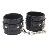 Черные наручники Surrender Wrist Restraints - Chisa - купить с доставкой в Петрозаводске