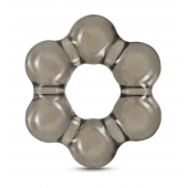 Дымчатое эрекционное кольцо Stay Hard Thick Bead Cock Ring - Blush Novelties - в Петрозаводске купить с доставкой