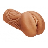 Кофейный мастурбатор-вагина Dumpling - Lola Games - в Петрозаводске купить с доставкой