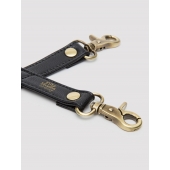 Черный фиксатор для манжет Bound to You Faux Leather Hogtie - Fifty Shades of Grey - купить с доставкой в Петрозаводске