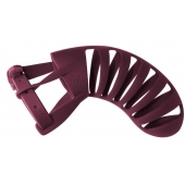 Мужской пояс верности бордового цвета Romello - Lola Games - купить с доставкой в Петрозаводске