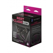 Черный пояс для насадок BEST CLASS STRAP - LOVETOY (А-Полимер) - купить с доставкой в Петрозаводске