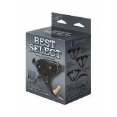 Пояс HARNESS BEST SELECT с вагинальной пробкой - LOVETOY (А-Полимер) - купить с доставкой в Петрозаводске