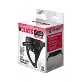 Черный пояс для насадок CLASS STRAP Restyling - LOVETOY (А-Полимер) - купить с доставкой в Петрозаводске
