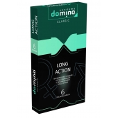 Презервативы с пролонгирующим эффектом DOMINO Classic Long action - 6 шт. - Domino - купить с доставкой в Петрозаводске