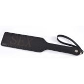 Черная гладкая шлепалка SEX - 35 см. - Sitabella - купить с доставкой в Петрозаводске