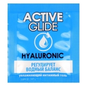 Лубрикант на водной основе Active Glide с гиалуроновой кислотой - 3 гр. - Биоритм - купить с доставкой в Петрозаводске