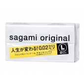 Презервативы Sagami Original 0.02 L-size увеличенного размера - 10 шт. - Sagami - купить с доставкой в Петрозаводске
