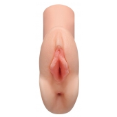 Телесный мастурбатор Perfect Pussy Double Stroker - Pipedream - в Петрозаводске купить с доставкой