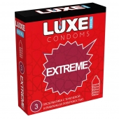Текстурированные презервативы LUXE Royal Extreme - 3 шт. - Luxe - купить с доставкой в Петрозаводске