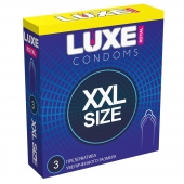 Презервативы увеличенного размера LUXE Royal XXL Size - 3 шт. - Luxe - купить с доставкой в Петрозаводске