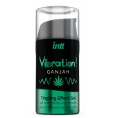 Жидкий интимный гель с эффектом вибрации Vibration! Ganjah - 15 мл. - INTT - купить с доставкой в Петрозаводске