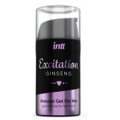 Женский возбуждающий интимный гель Excitation Ginseng - 15 мл. - INTT - купить с доставкой в Петрозаводске