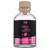 Массажный гель с согревающим эффектом Cotton Candy - 30 мл. - INTT - купить с доставкой в Петрозаводске
