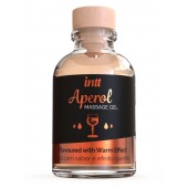 Массажный гель с согревающим эффектом Aperol - 30 мл. - INTT - купить с доставкой в Петрозаводске