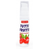 Гель-смазка Tutti-frutti со вкусом барбариса - 30 гр. - Биоритм - купить с доставкой в Петрозаводске