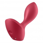 Красный вибромассажёр простаты Satisfyer Backdoor Lover - 14 см. - Satisfyer - в Петрозаводске купить с доставкой