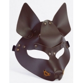 Коричневая маска Wolf - Sitabella - купить с доставкой в Петрозаводске