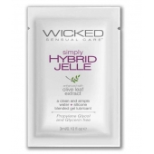 Гель-лубрикант на водно-силиконовой основе Simply Hybrid Jelle - 3 мл. - Wicked - купить с доставкой в Петрозаводске