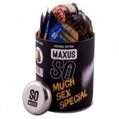 Текстурированные презервативы в кейсе MAXUS So Much Sex - 100 шт. - Maxus - купить с доставкой в Петрозаводске