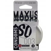 Экстремально тонкие презервативы в железном кейсе MAXUS Extreme Thin - 3 шт. - Maxus - купить с доставкой в Петрозаводске
