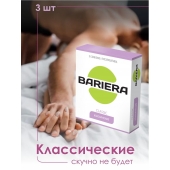 Классические презервативы Bariera Classic - 3 шт. - Bariera - купить с доставкой в Петрозаводске
