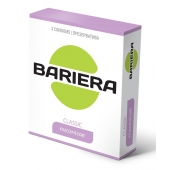 Классические презервативы Bariera Classic - 3 шт. - Bariera - купить с доставкой в Петрозаводске