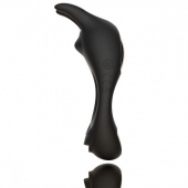 Черное эрекционное кольцо с двумя моторами Zeus Dual Vibe Cock Ring - FeelzToys - в Петрозаводске купить с доставкой