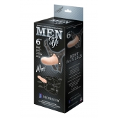 Пустотелый фаллопротез MEN STYLE - 17,5 см. - LOVETOY (А-Полимер) - купить с доставкой в Петрозаводске