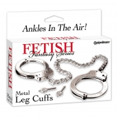 Металлические наручники Metal Leg Cuffs - Pipedream - купить с доставкой в Петрозаводске