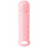 Розовый фаллоудлинитель Homme Long - 15,5 см. - Lola Games - в Петрозаводске купить с доставкой