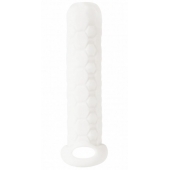Белый фаллоудлинитель Homme Long - 13,5 см. - Lola Games - в Петрозаводске купить с доставкой