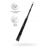 Черный флоггер Anonymo - 64 см. - ToyFa - купить с доставкой в Петрозаводске