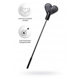 Черный стек со шлепком в форме сердца Anonymo - 35 см. - ToyFa - купить с доставкой в Петрозаводске