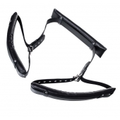 Черные кожаные стропы для фиксации Anonymo - ToyFa - купить с доставкой в Петрозаводске