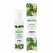 Разогревающее массажное масло с ароматом мохито Gourmet Mint Mojito - 50 мл. - Exsens - купить с доставкой в Петрозаводске