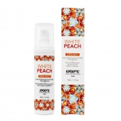 Разогревающее массажное масло Gourmet White Peach Organic с органическими ингредиентами - 50 мл. - Exsens - купить с доставкой в Петрозаводске