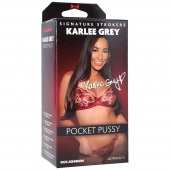 Мастурбатор-вагина Karlee Grey ULTRASKYN Pocket Pussy - Doc Johnson - в Петрозаводске купить с доставкой