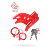 Красный мужской пояс верности из пластика - ToyFa - купить с доставкой в Петрозаводске