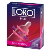 Стимулирующая насадка на пенис LOKO HOT с возбуждающим эффектом - Sitabella - в Петрозаводске купить с доставкой