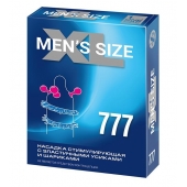 Стимулирующая насадка на пенис MEN SIZE 777 - Sitabella - в Петрозаводске купить с доставкой